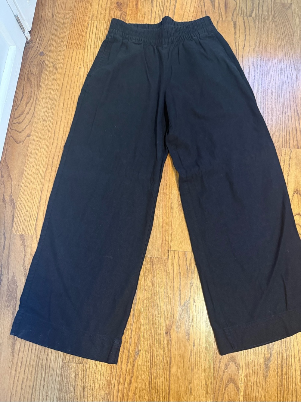 Old Navy Wide Leg Linen Pants - Picture 5 of 8